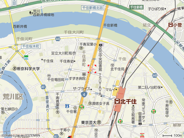 千住店地図